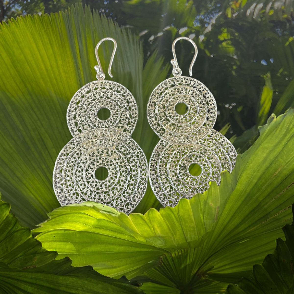 Aretes Ocho Filigrana
