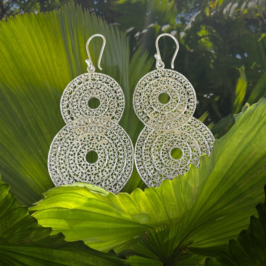 Aretes Ocho Filigrana